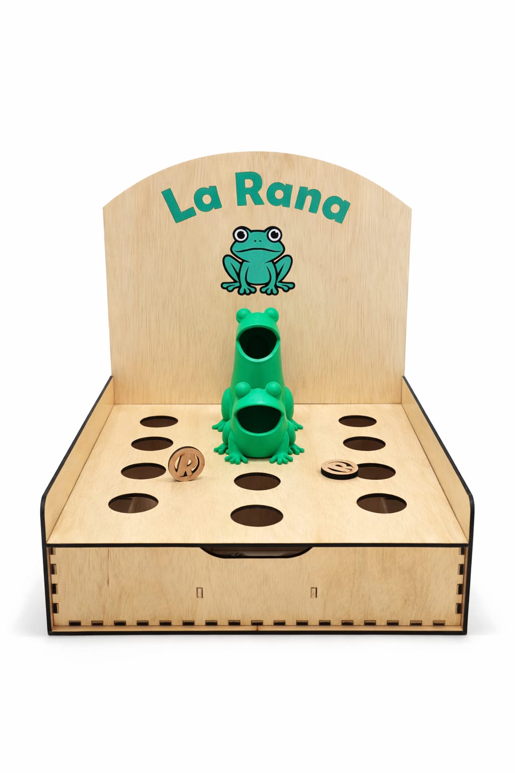 La Rana – Wooden Frog Toss Game | Juego de Rana Colombiano